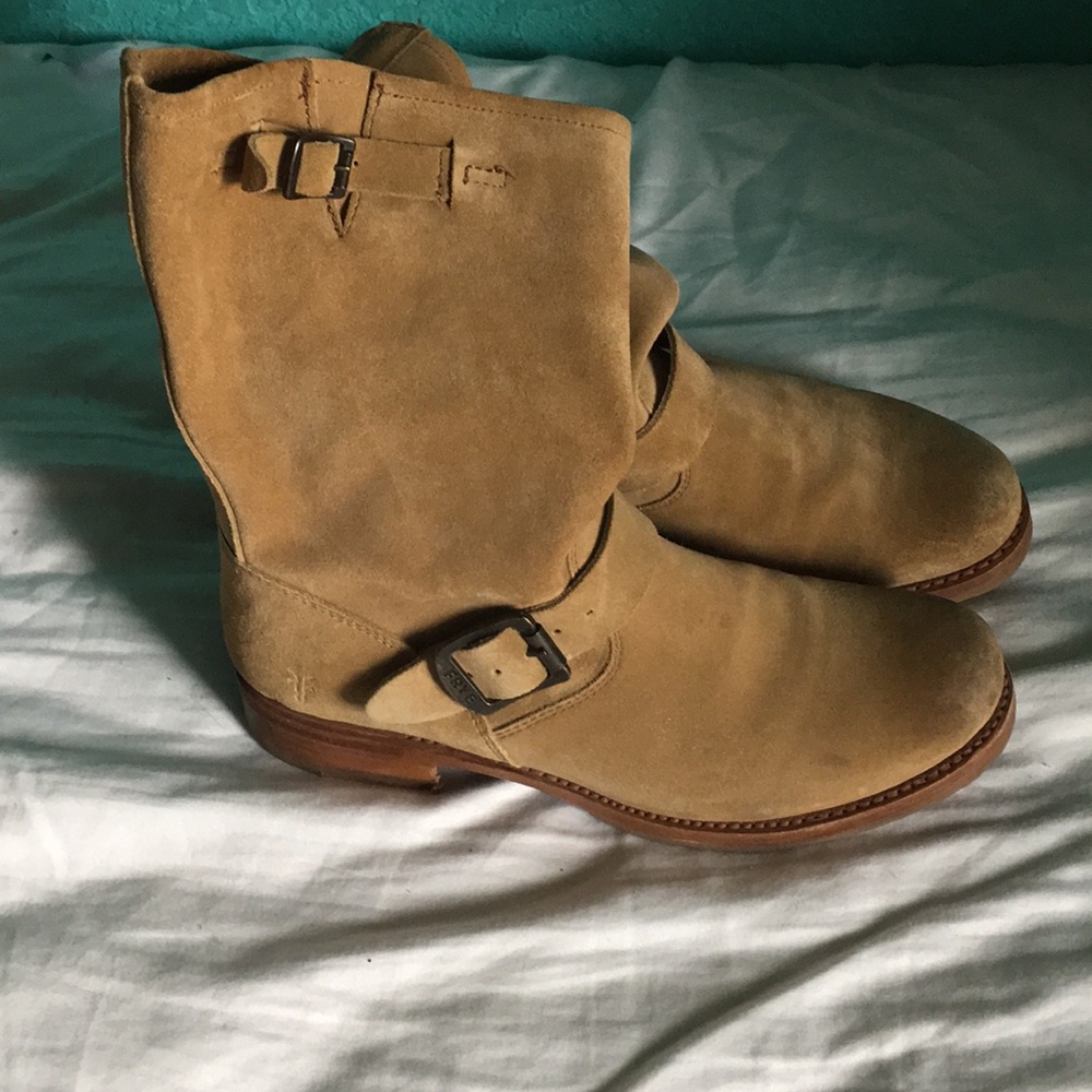 Women’s Frye Moto  Boots /Suede Sz9